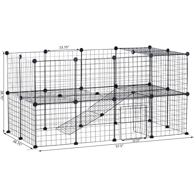 Wire shop mesh crate